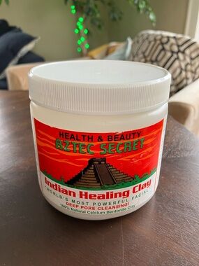 Aztec Secret Indian Healing Clay - White Jar with Red Label